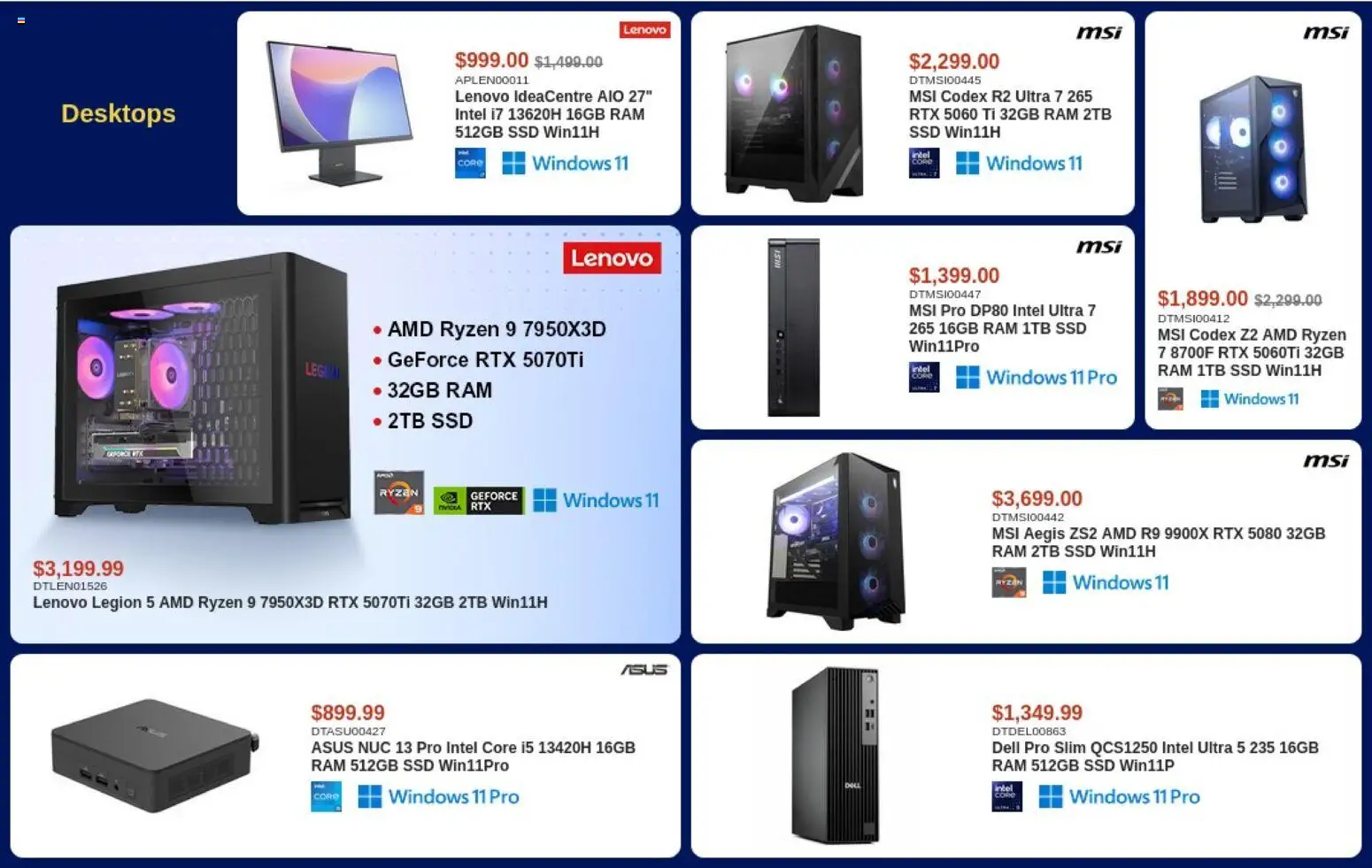 Preview of leaflet Canada Computers weekly flyer from shop Canada Computers is valid from Jul 28, 2026