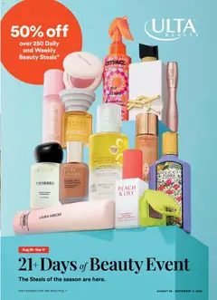 Ad Preview of Ulta Beauty Ulta Beauty Weekly Ad from 08/28/2026