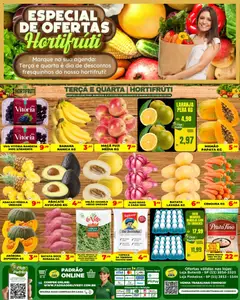 Pré-Visualização do folheto "Supermercado Padrão ofertas Hortifruti" da loja Supermercado Padrão válido a partir de 30/06/2026