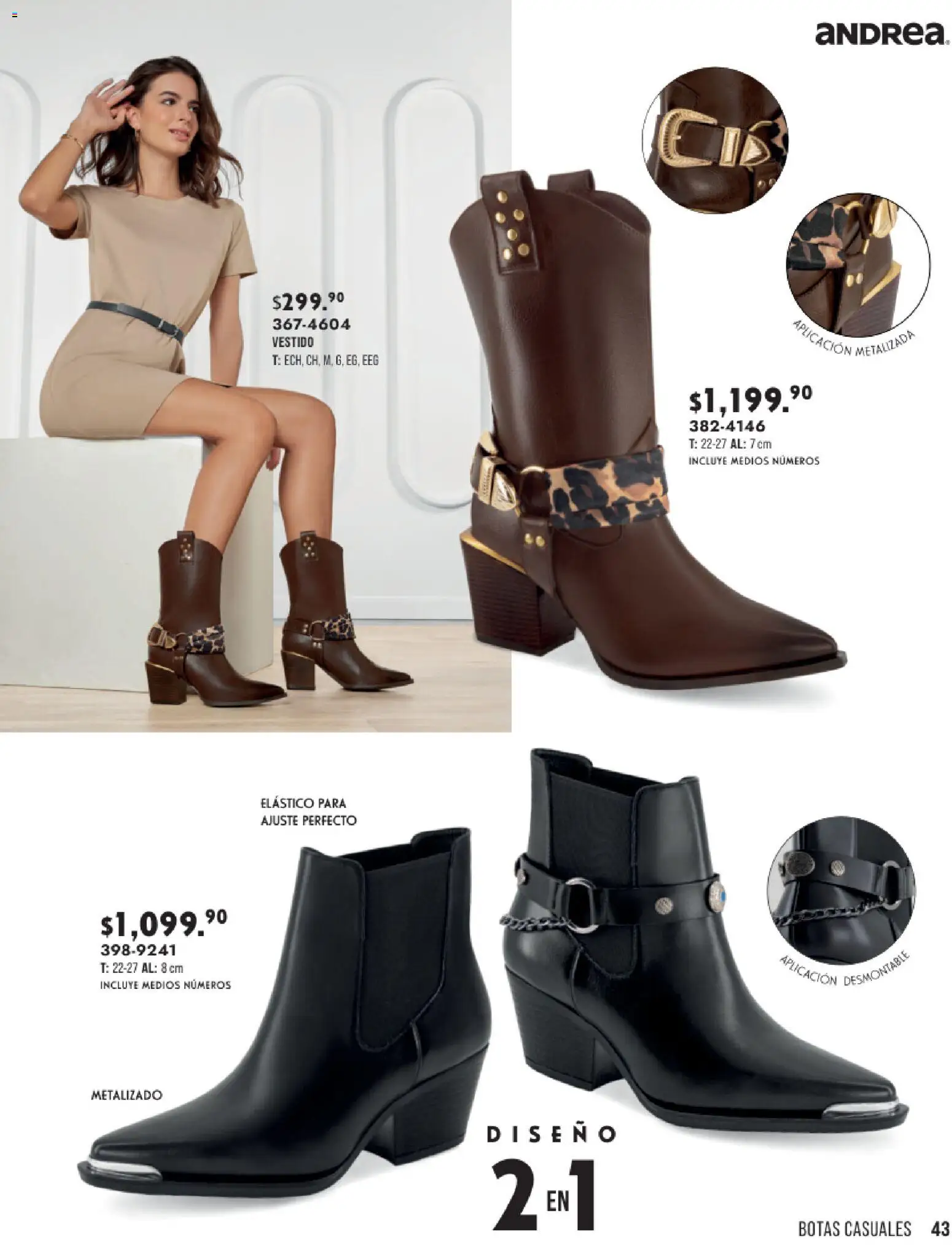 Vista previa las ofertas de la tienda Andrea - Andrea catálogo Otoño Invierno desde el 23/08/2026 