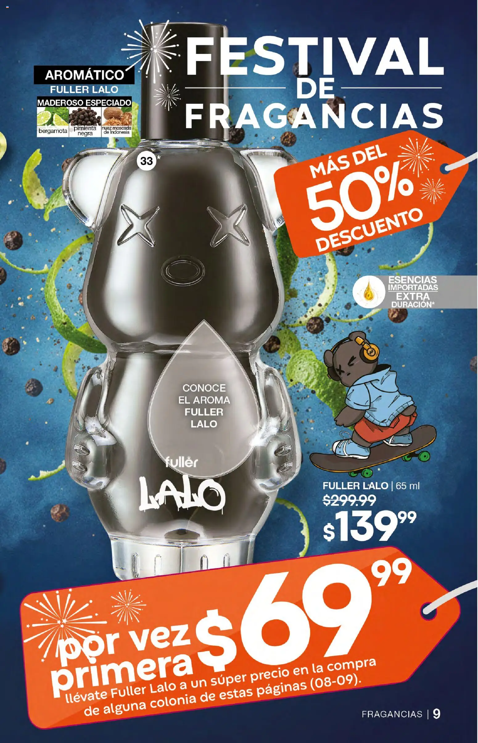 Vista previa las ofertas de la tienda Fuller - Campaña 23 2026 desde el 18/02/2026 - Nuez, Pimienta, Esencias