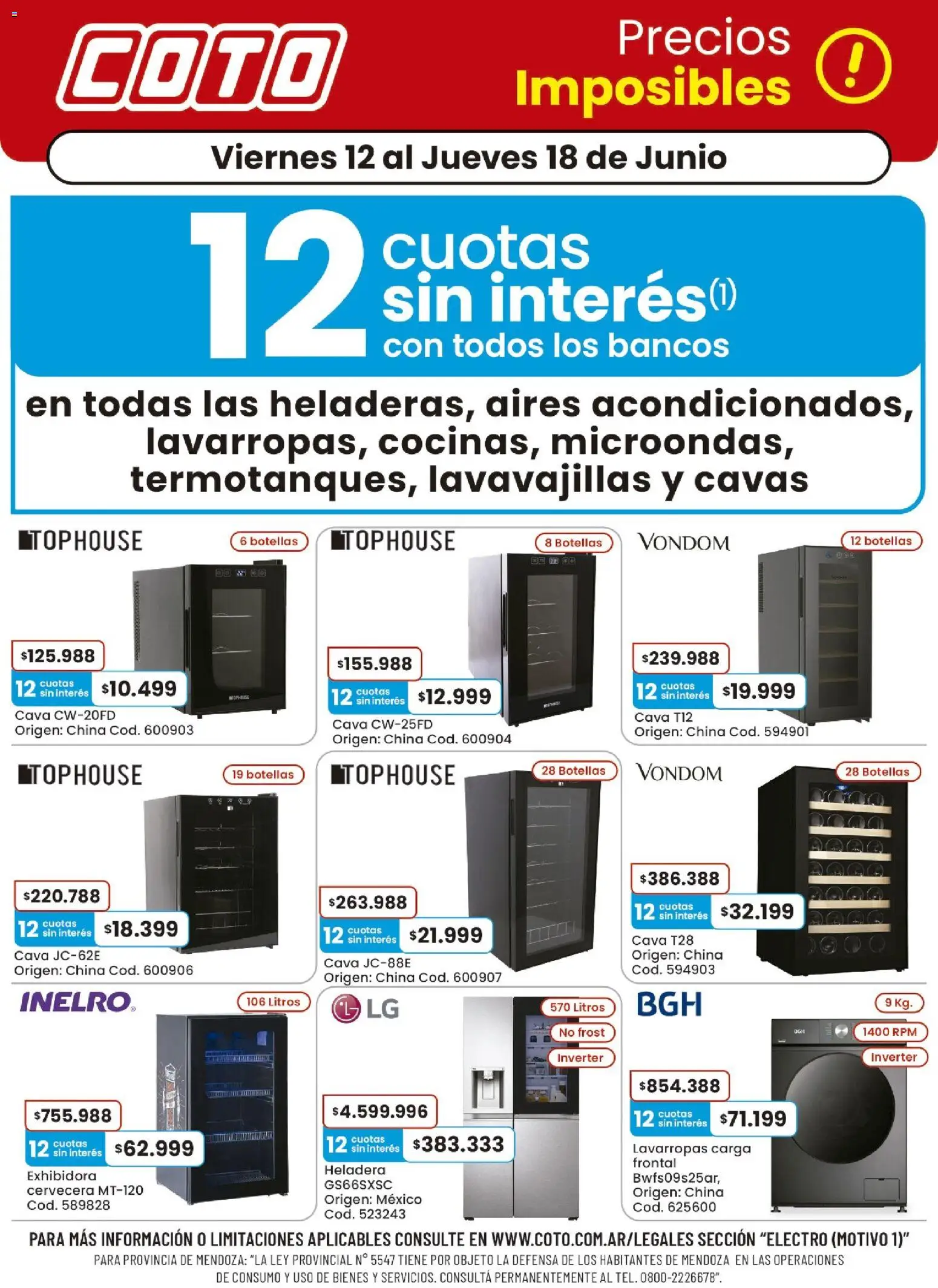 Vista previa del folleto de la tienda Coto válido desde el 12/06/2026 