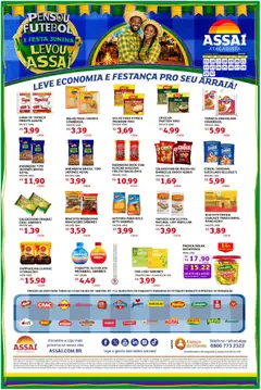 Pré-Visualização do folheto "Assaí Atacadista ofertas - RJ" da loja Assaí Atacadista válido a partir de 15/06/2026
