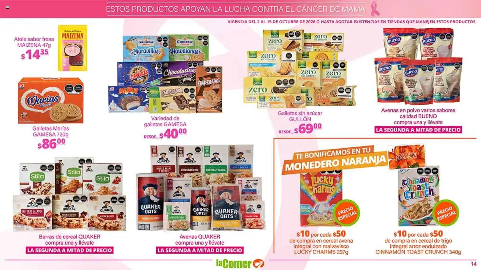 Vista previa las ofertas de la tienda La Comer - La Comer folleto es la tienda rosa desde el 02/10/2026 