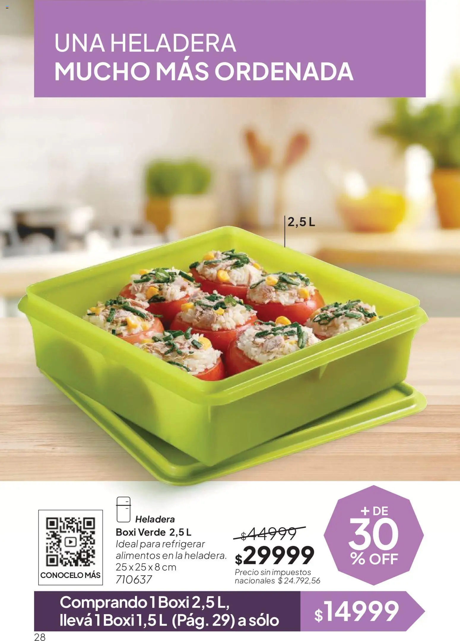 Vista previa del folleto de la tienda Tupperware válido desde el 30/10/2026 