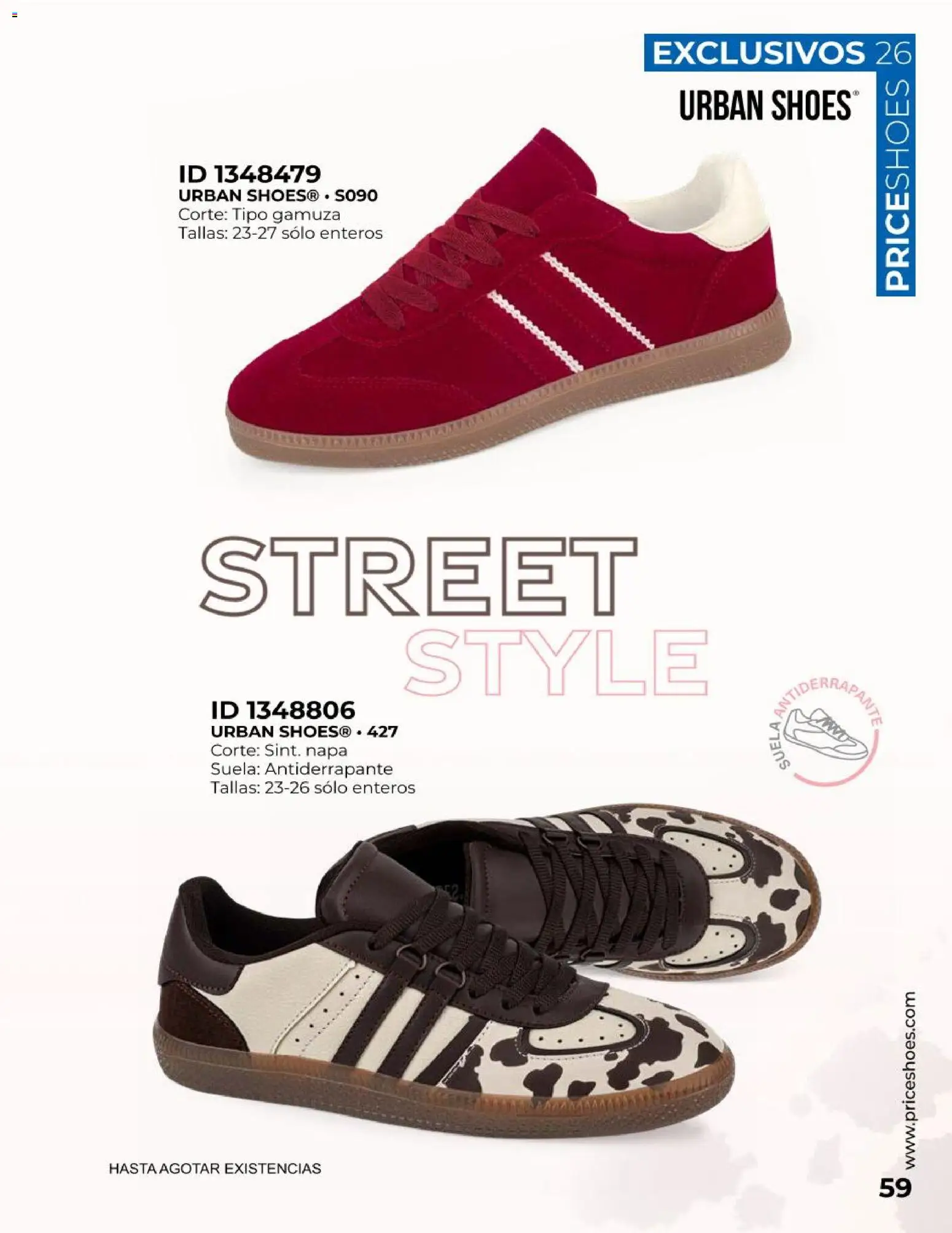 Vista previa las ofertas de la tienda Price Shoes - Price Shoes catálogo Exclusivos desde el 01/10/2026 