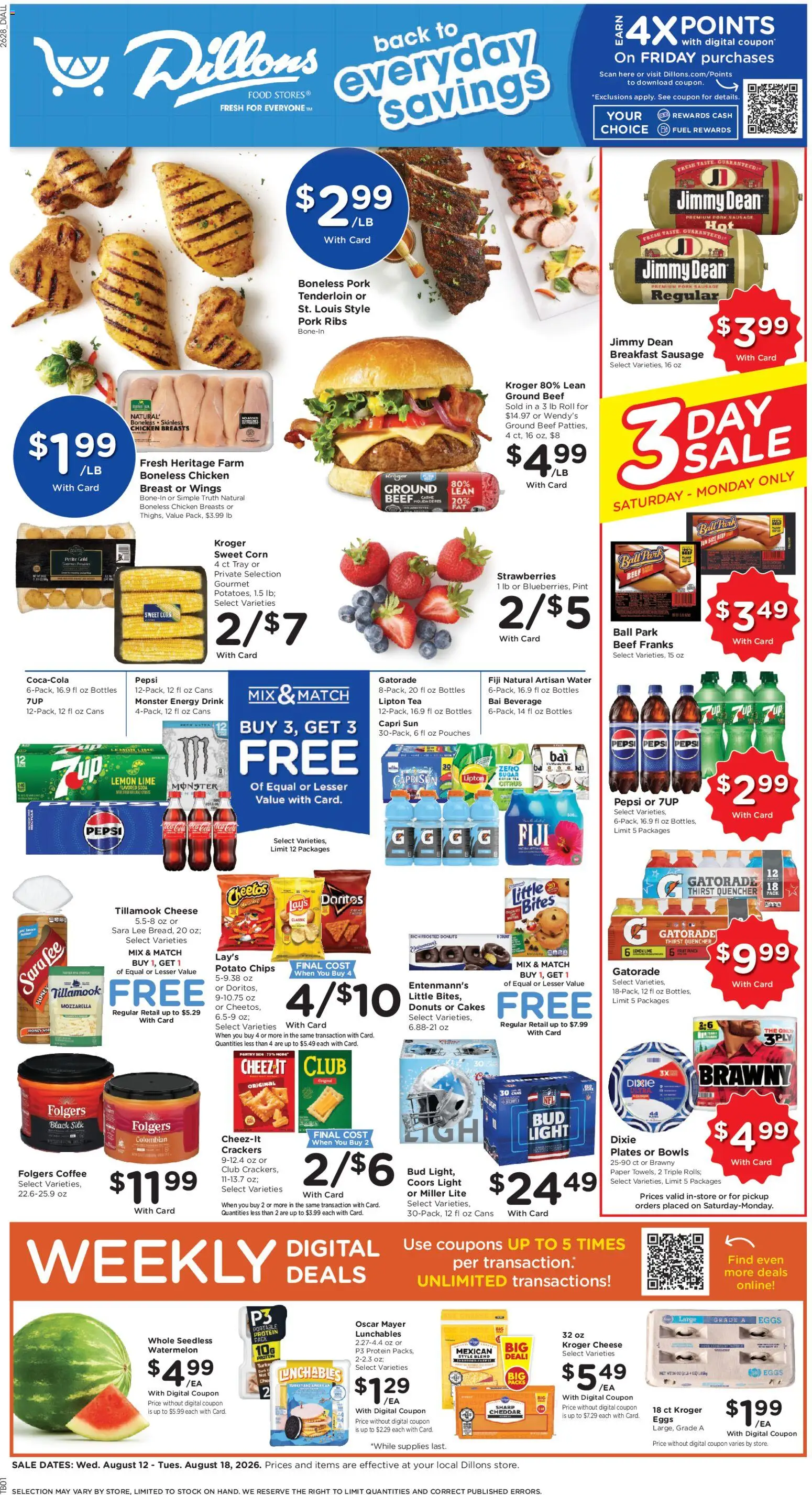 Dillons Weekly Ad from 08/12/2026 >> Flyer