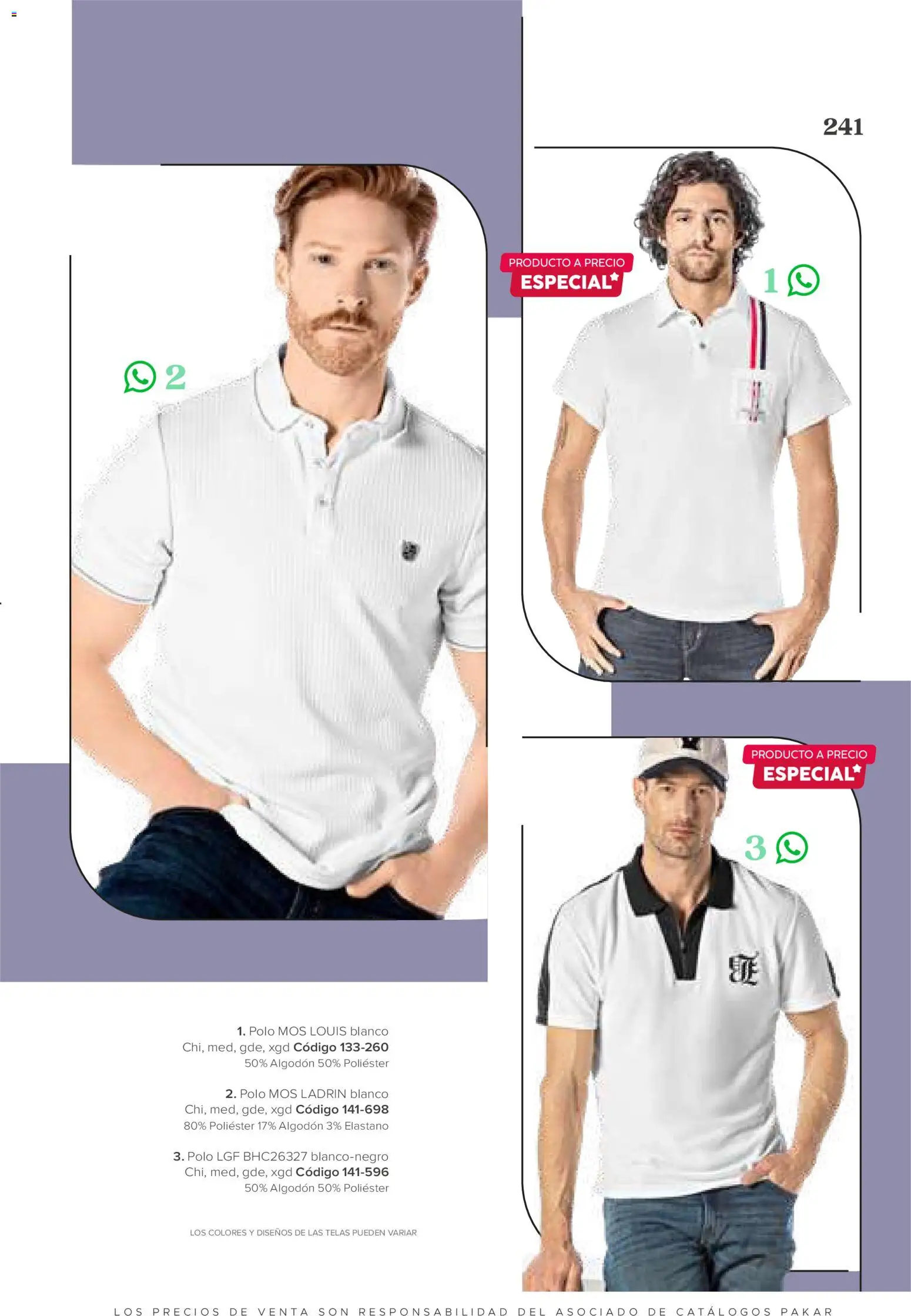 Vista previa las ofertas de la tienda SC Pakar - SC Pakar catálogo Ropa desde el 31/07/2026 