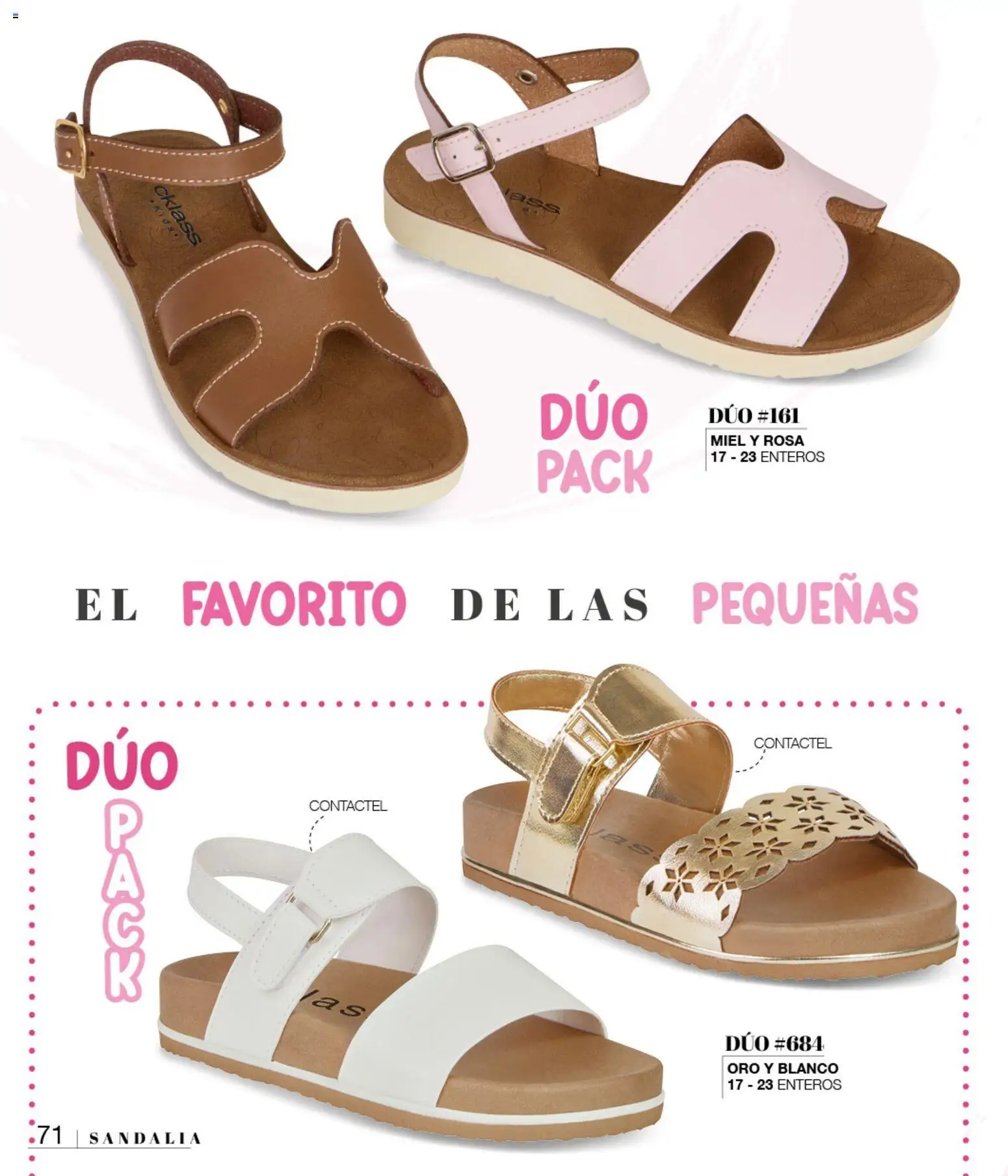 Vista previa las ofertas de la tienda Cklass - Cklass catálogo Sandalias desde el 08/07/2026 