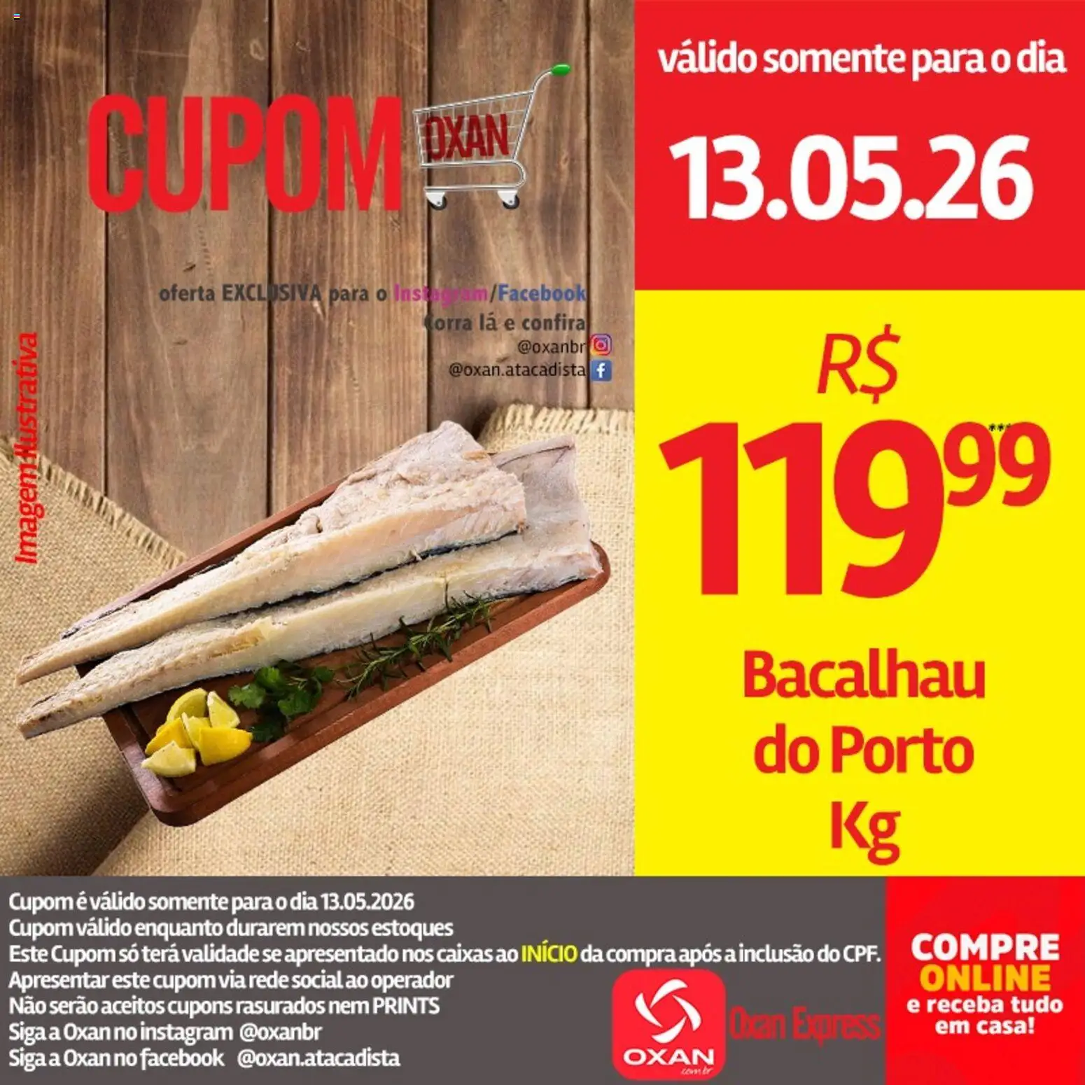 Pré-Visualização do folheto "Oxan Atacadista - Ofertas da semana" da loja Oxan Atacadista válido a partir de 13/05/2026
