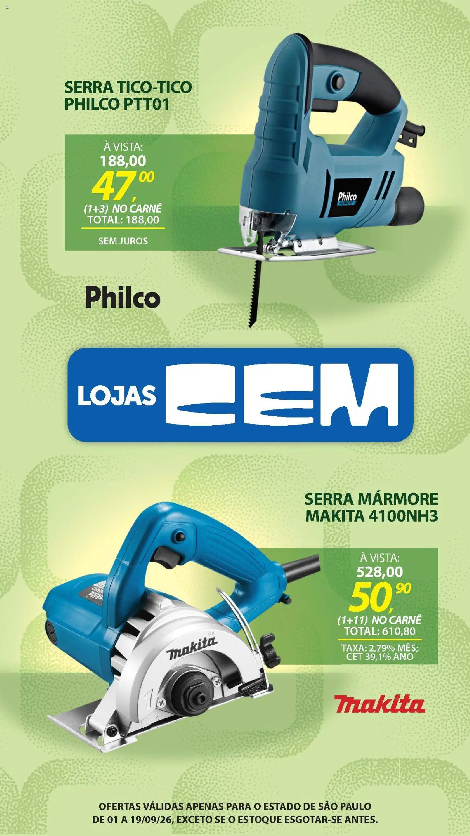 Ofertas Lojas Cem até 19/09/2026. - Página 119
