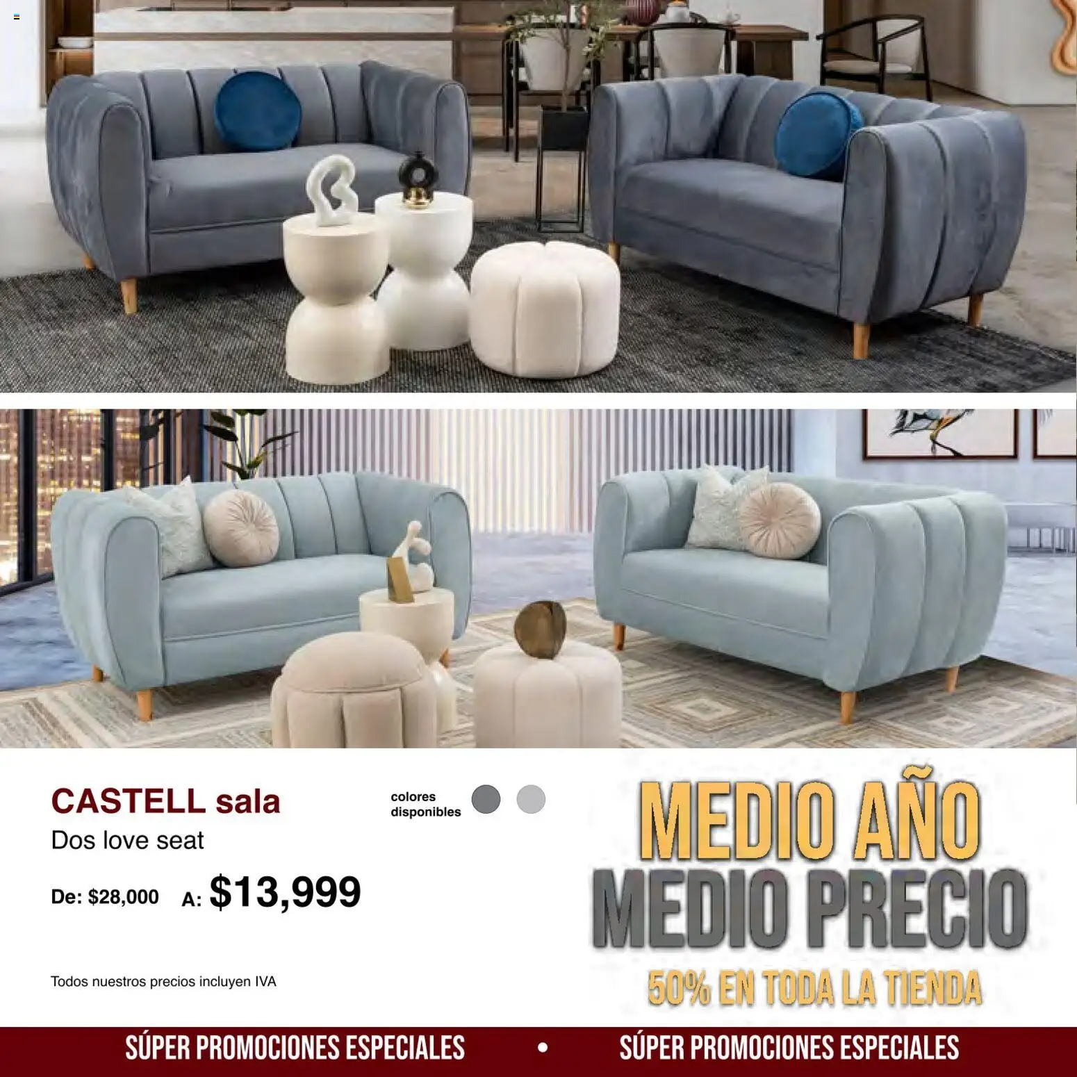 Vista previa las ofertas de la tienda Muebles Dico - Muebles Dico catálogo Medio año, medio precio desde el 01/08/2026 