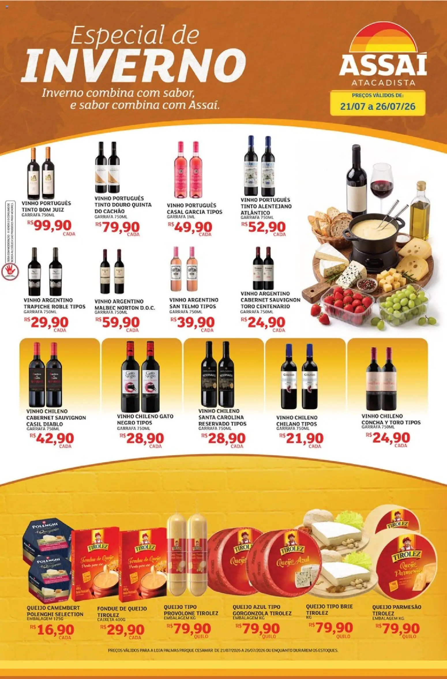 Pré-Visualização do folheto "Assaí Atacadista ofertas - TO" da loja Assaí Atacadista válido a partir de 21/07/2026