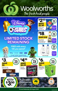 Preview of catalogue Woolworths catalogue from shop Woolworths valid 12/08/2026