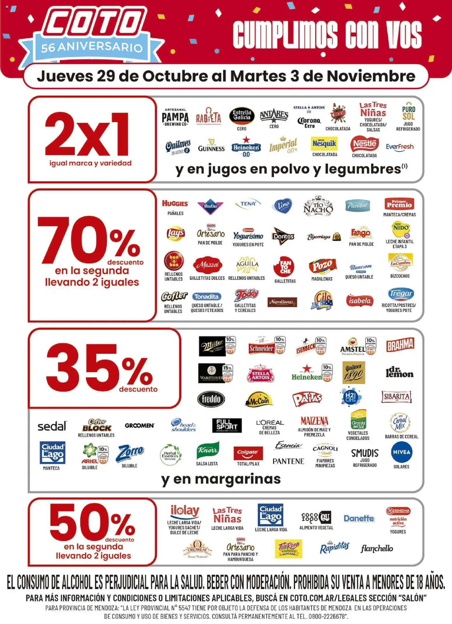 Vista previa del folleto de la tienda Coto válido desde el 29/10/2026 