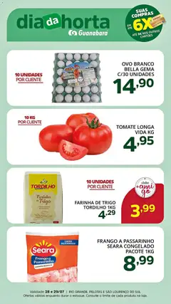 Pré-Visualização do folheto "Supermercado Guanabara - Ofertas da semana" da loja Supermercado Guanabara válido a partir de 28/07/2026