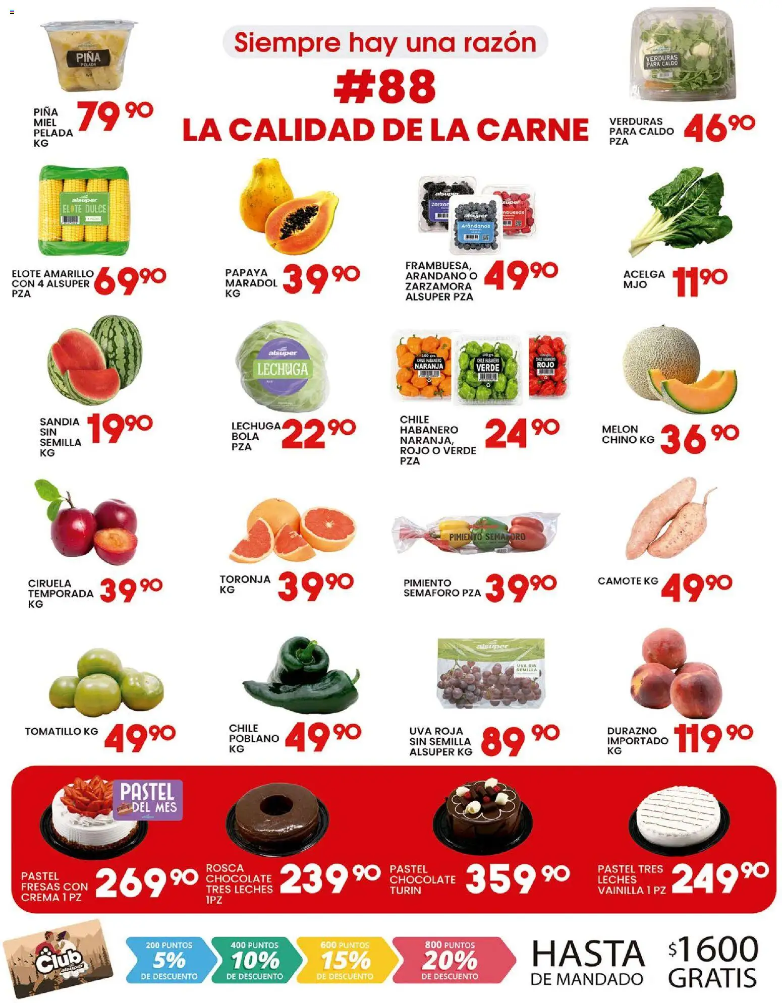 Vista previa las ofertas de la tienda Alsuper - Alsuper folleto desde el 13/10/2026 