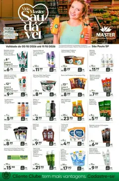 Pré-Visualização do folheto "Master ofertas Saudável" da loja Master válido a partir de 05/10/2026