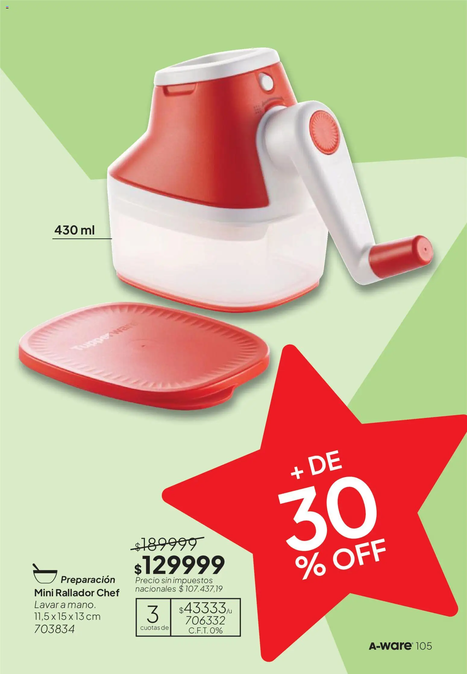 Vista previa del folleto de la tienda Tupperware válido desde el 12/10/2026 