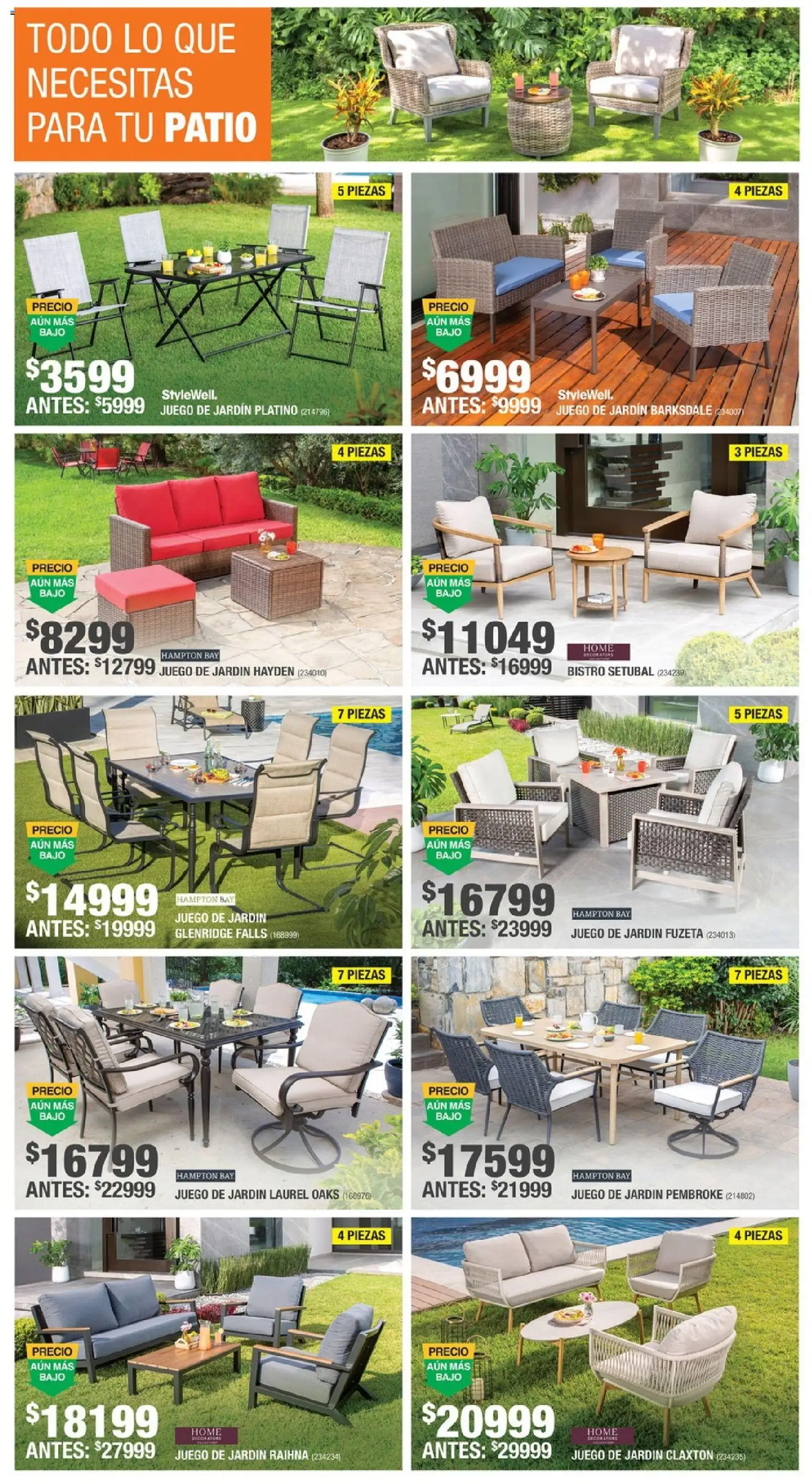 Vista previa las ofertas de la tienda Home Depot - Home Depot catálogo desde el 13/08/2026 