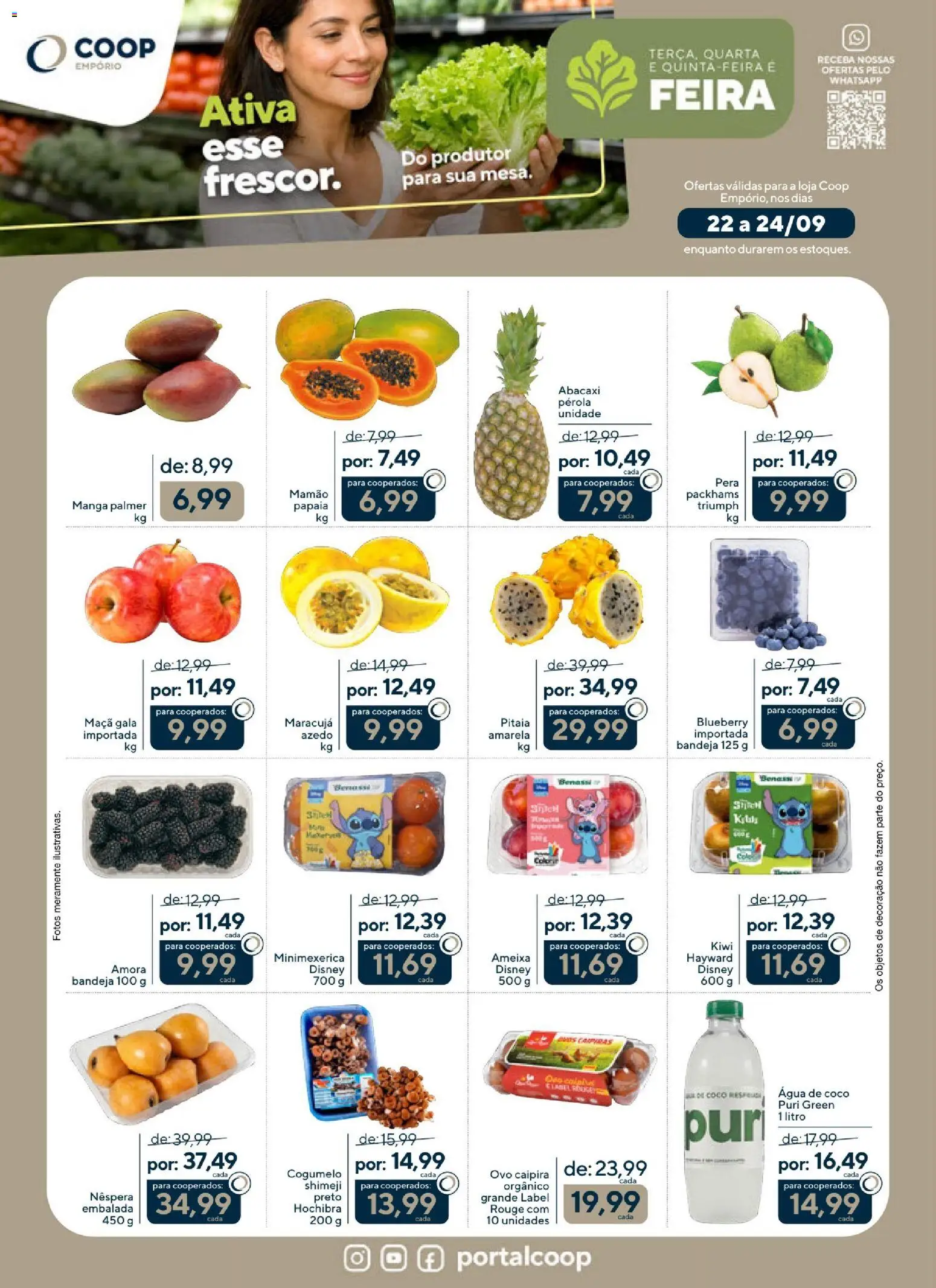 Pré-Visualização do folheto "Coop ofertas Empório" da loja Coop válido a partir de 22/09/2026