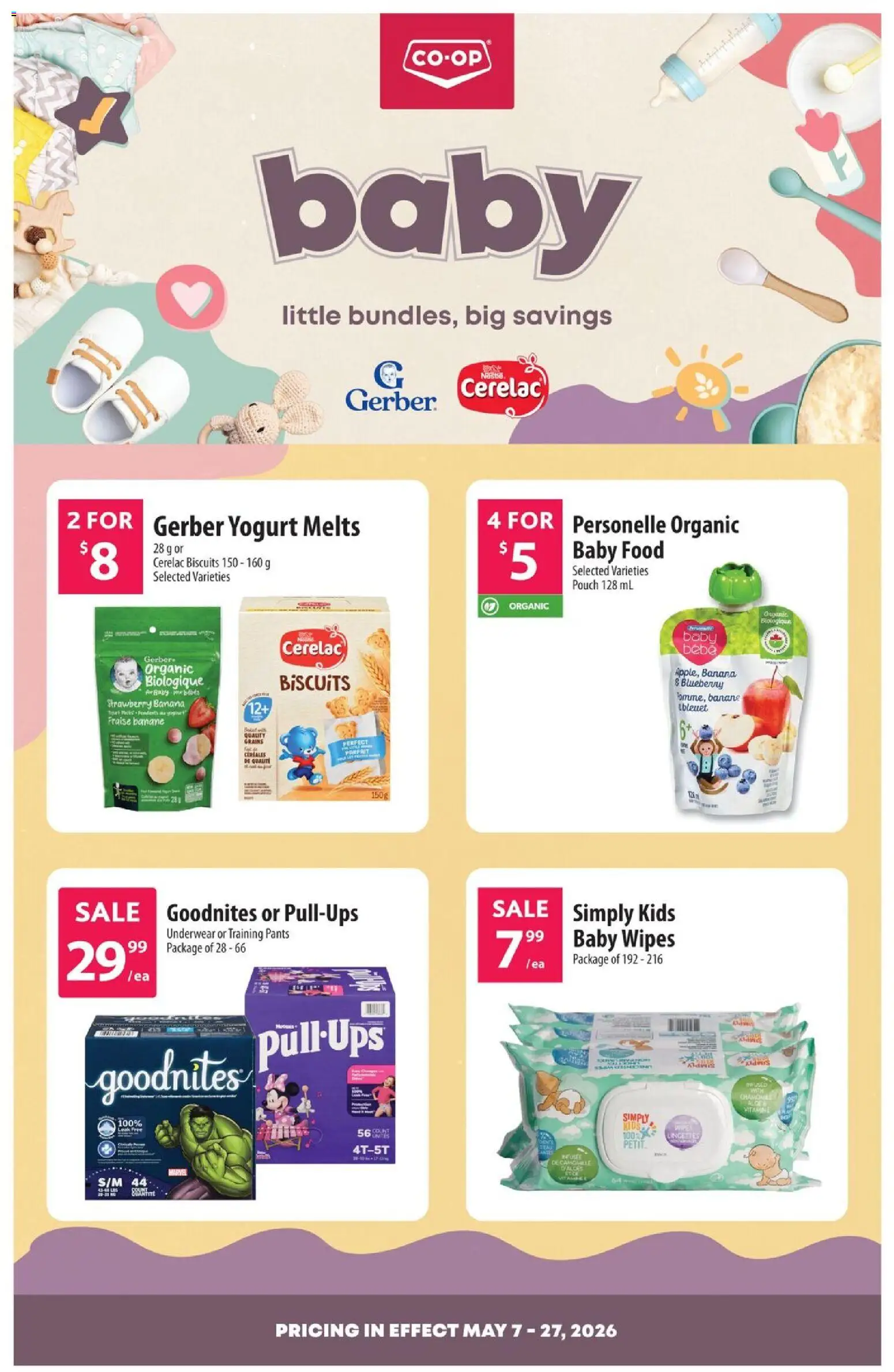 Preview of leaflet Weekly flyer / circulaire from shop Co-op Food is valid from May 07, 2026