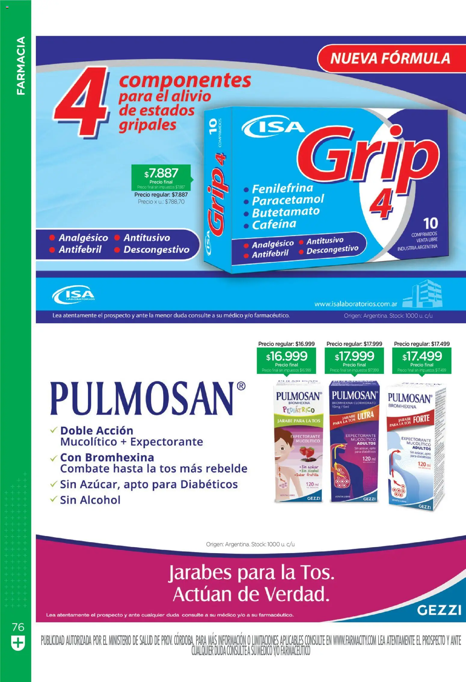 Vista previa del folleto de la tienda Farmacity válido desde el 01/09/2026 