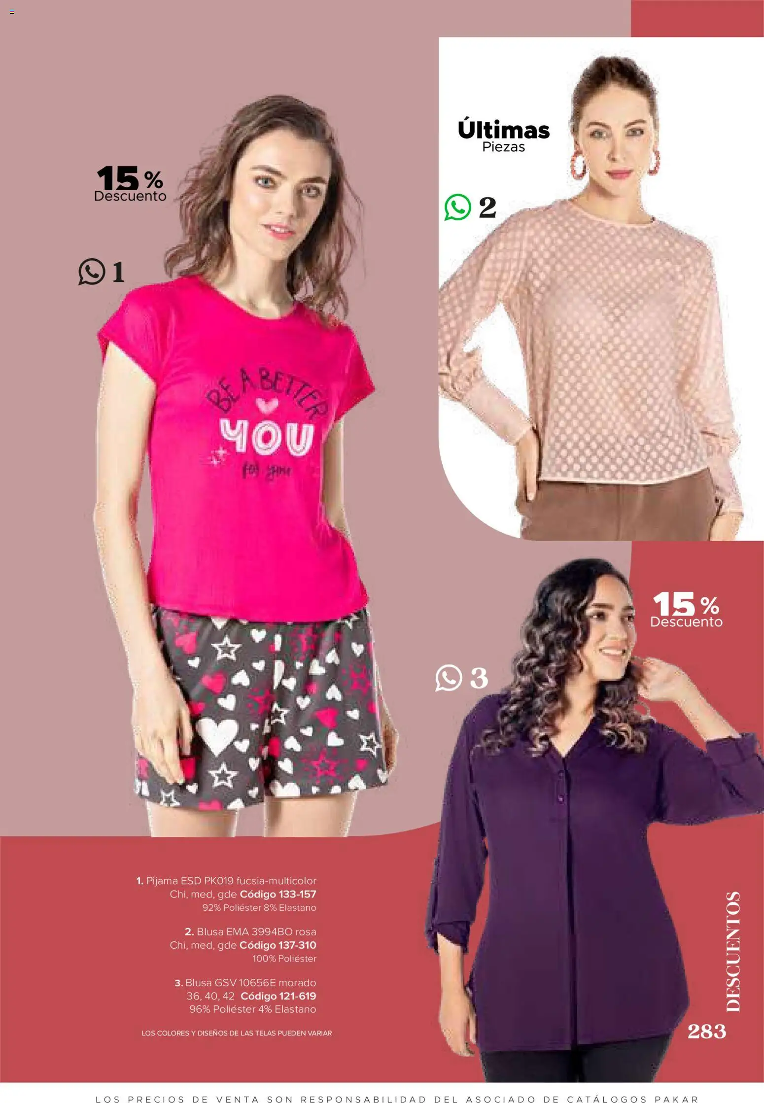 Vista previa las ofertas de la tienda SC Pakar - SC Pakar catálogo Ropa desde el 31/07/2026 