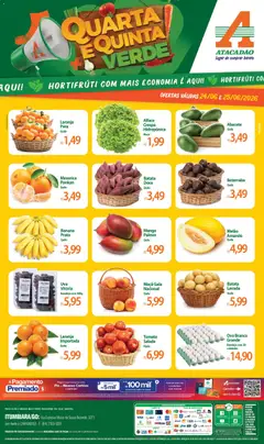 Pré-Visualização do folheto "Atacadão ofertas - GO" da loja Atacadão válido a partir de 24/06/2026