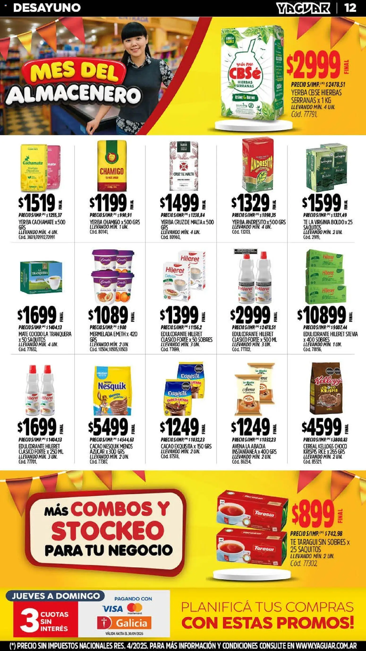 Vista previa del folleto de la tienda Yaguar válido desde el 14/09/2026 