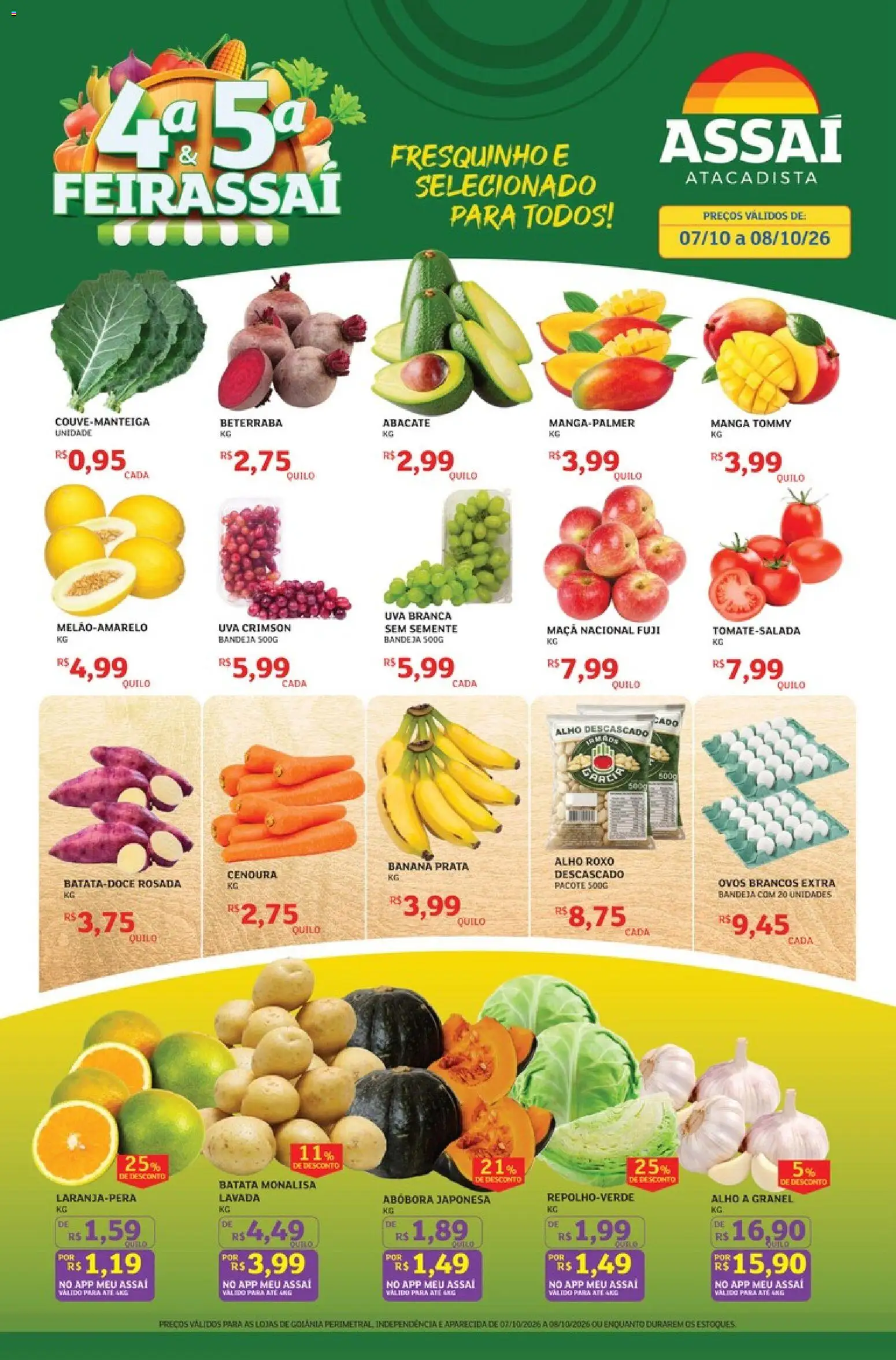 Pré-Visualização do folheto "Assaí Atacadista ofertas - GO" da loja Assaí Atacadista válido a partir de 07/10/2026