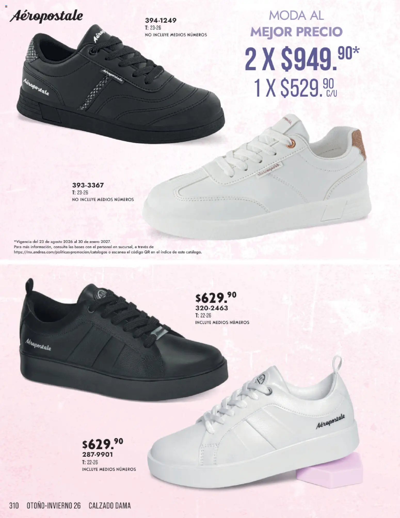 Vista previa las ofertas de la tienda Andrea - Andrea catálogo Otoño Invierno desde el 23/08/2026 