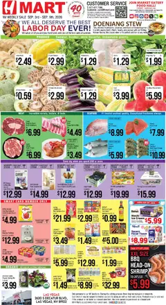 Ad Preview of Hmart Hmart Weekly Ad - ENGLISH - NV from 09/03/2026