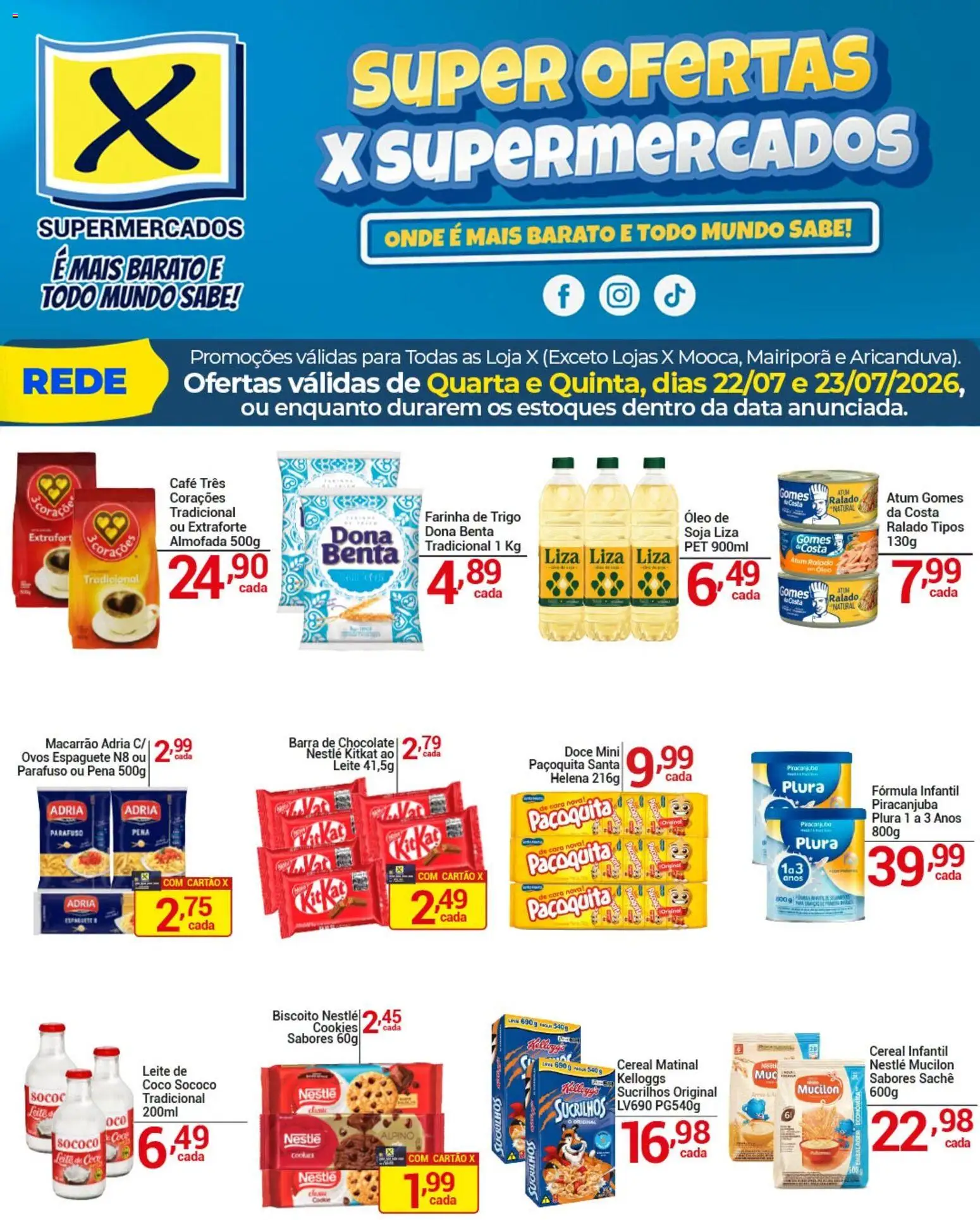 Ofertas X Supermercados até 23/07/2026. - Página 2