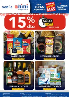 Vista previa del folleto de la tienda NINI Mayorista válido desde el 10/08/2026 