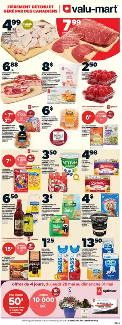 Preview of leaflet Valu Mart circulaire from shop Valu Mart is valid from May 28, 2026