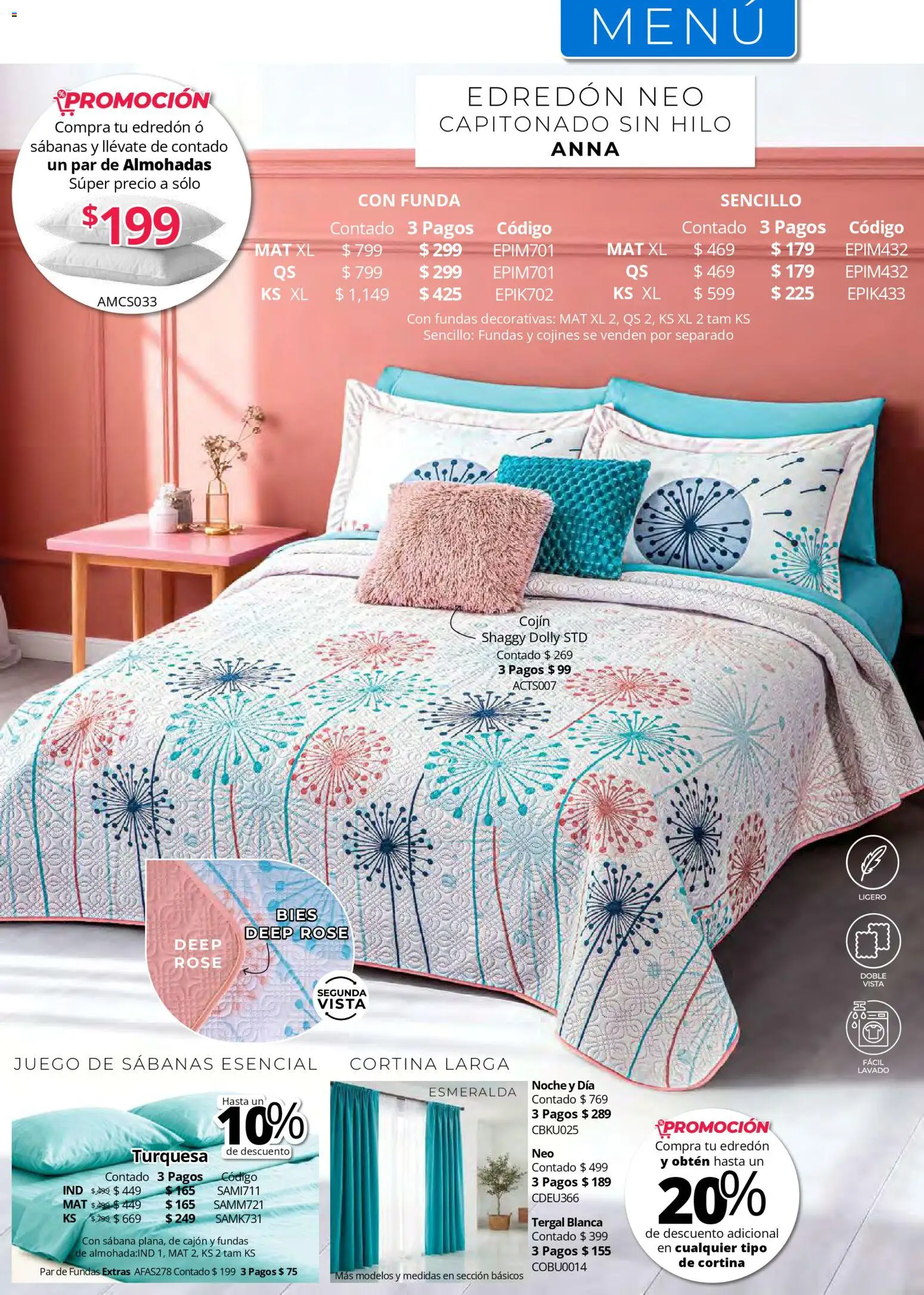 Vista previa las ofertas de la tienda Colchas Concord - Colchas Concord catálogo desde el 01/05/2026 