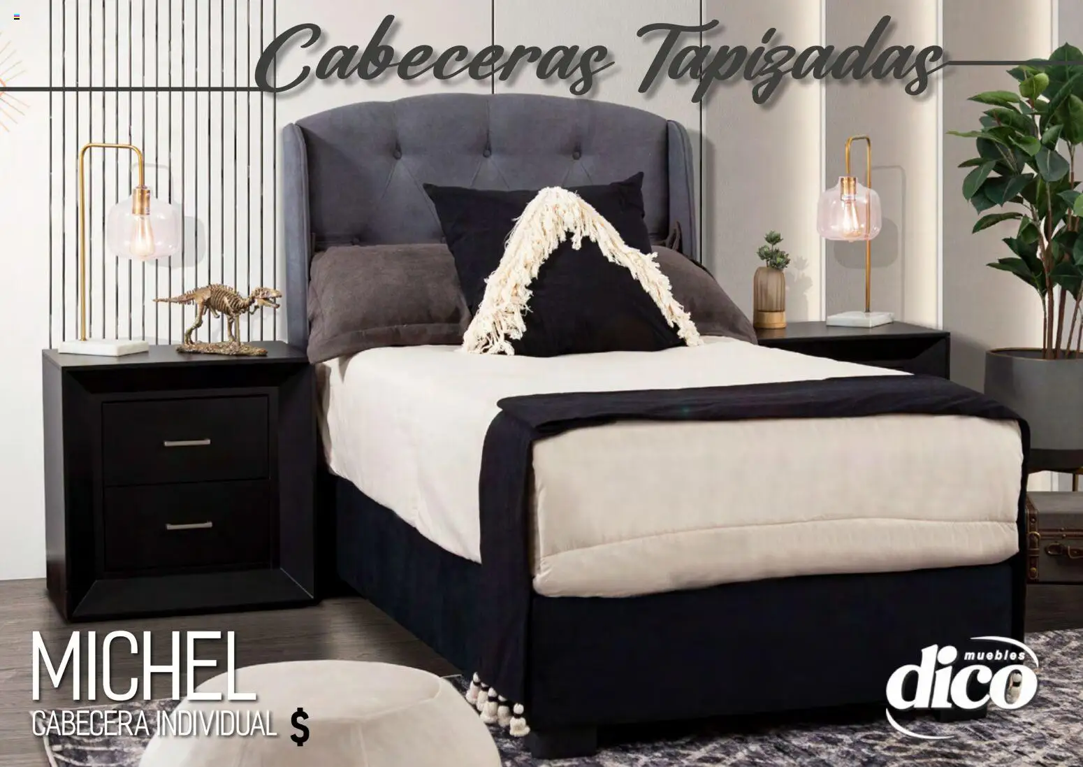 Vista previa las ofertas de la tienda Muebles Dico - Muebles Dico catálogo Camas tapizadas desde el 01/04/2026 