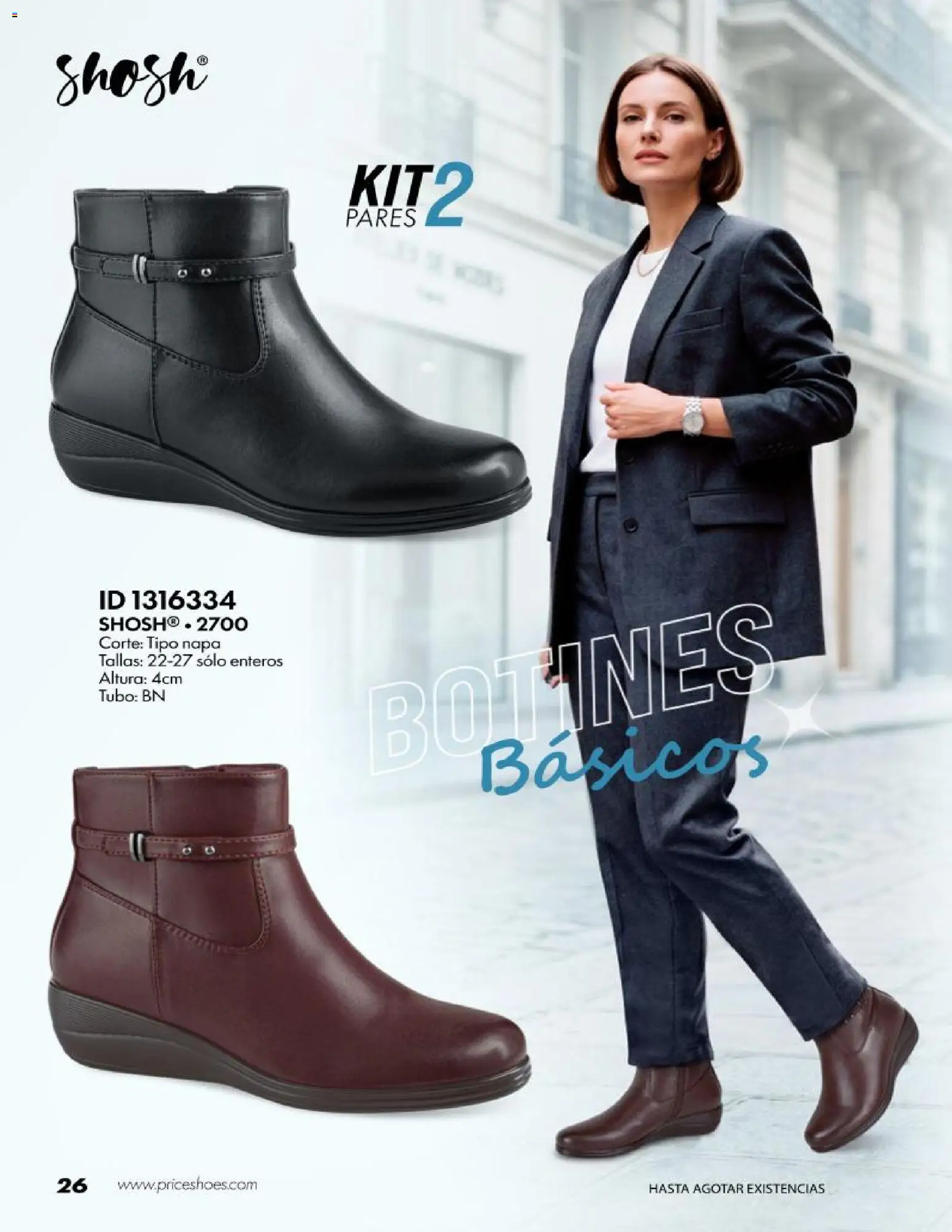 Vista previa las ofertas de la tienda Price Shoes - Price Shoes catálogo Kit´s desde el 20/10/2026 