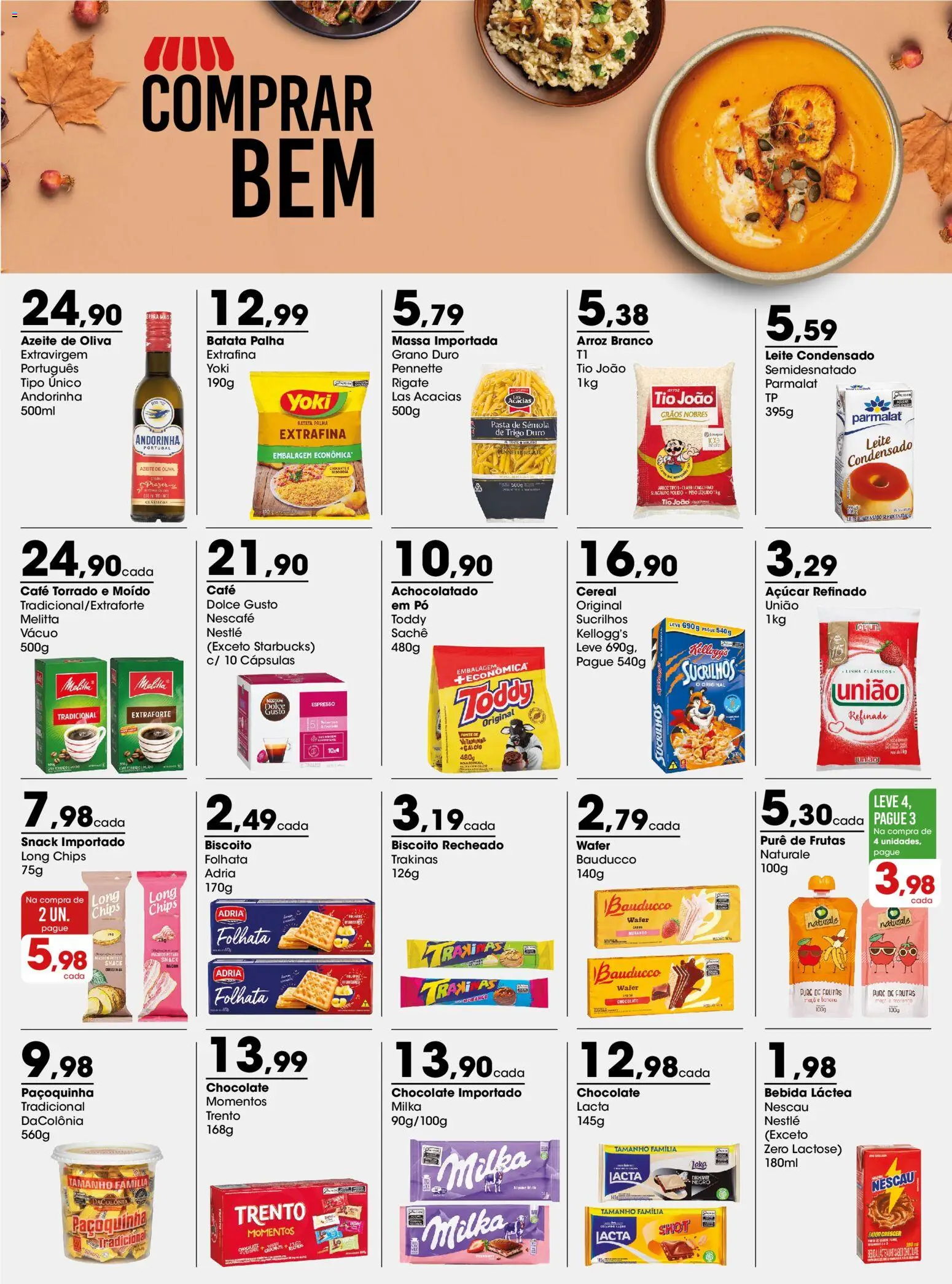 Pré-Visualização do folheto "Zaffari ofertas - SP" da loja Zaffari válido a partir de 27/07/2026 - Arroz, Leite, Batata, Açúcar, Sucrilhos, Pó, Pasta, Cálcio