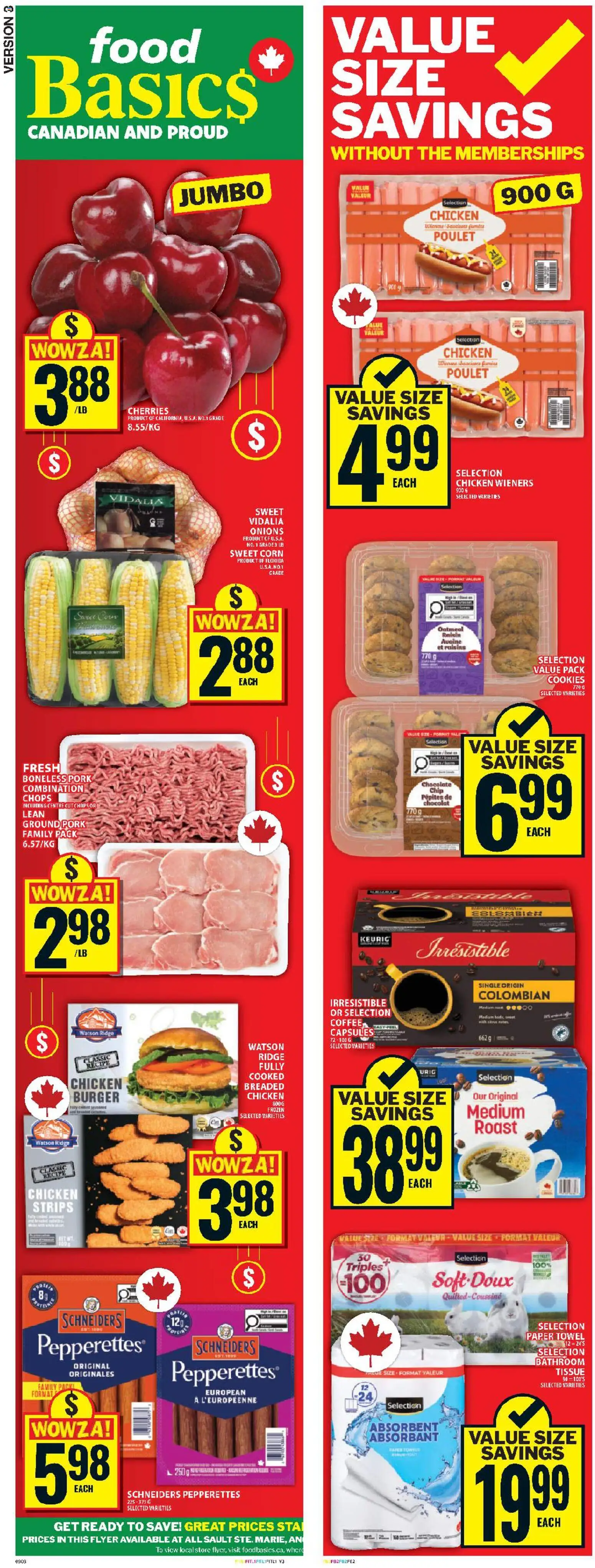 Preview of leaflet Food Basics weekly flyer - Ancaster from shop Food Basics is valid from May 21, 2026