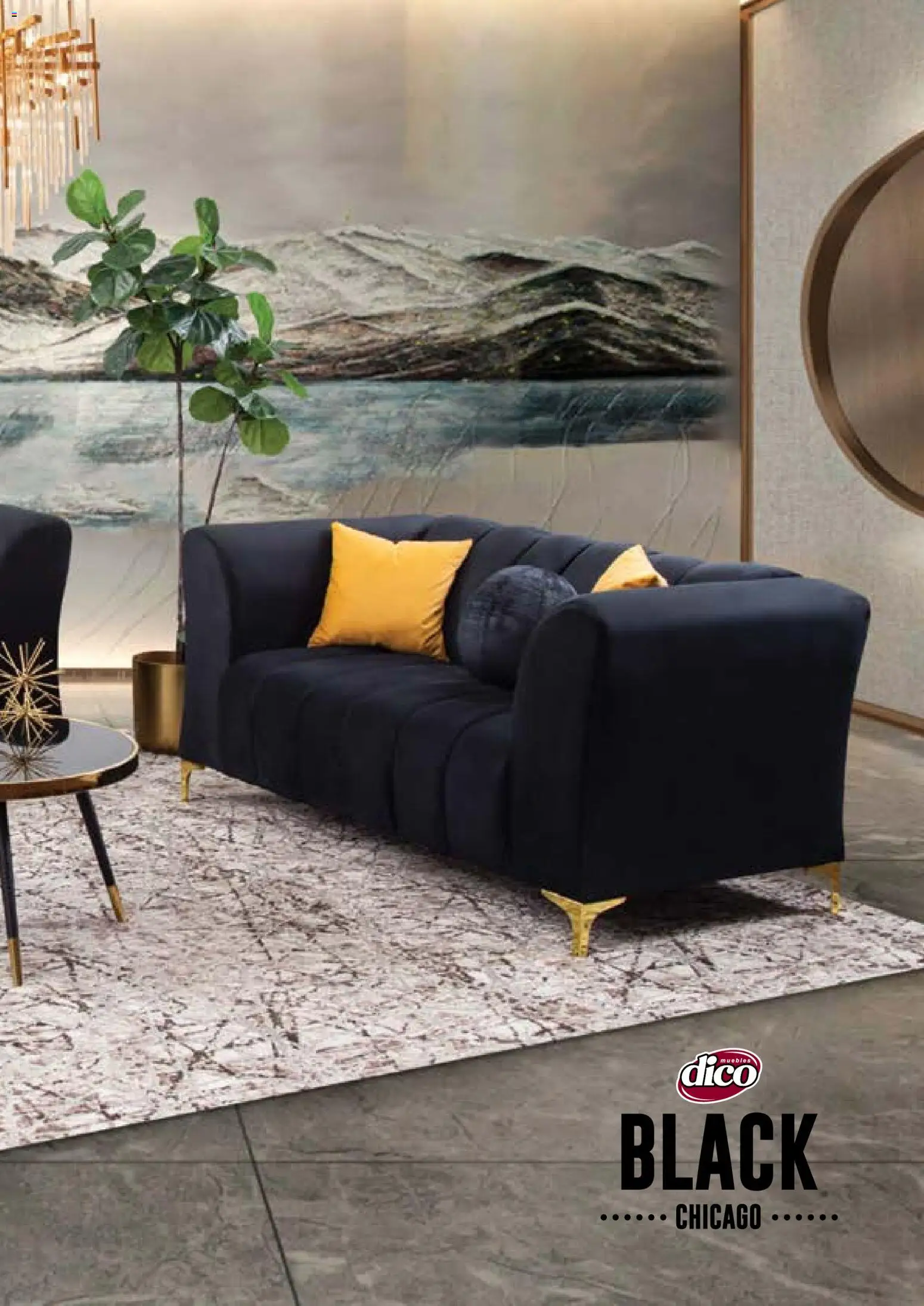 Vista previa las ofertas de la tienda Muebles Dico - Muebles Dico catálogo Black Chicago desde el 17/03/2026 