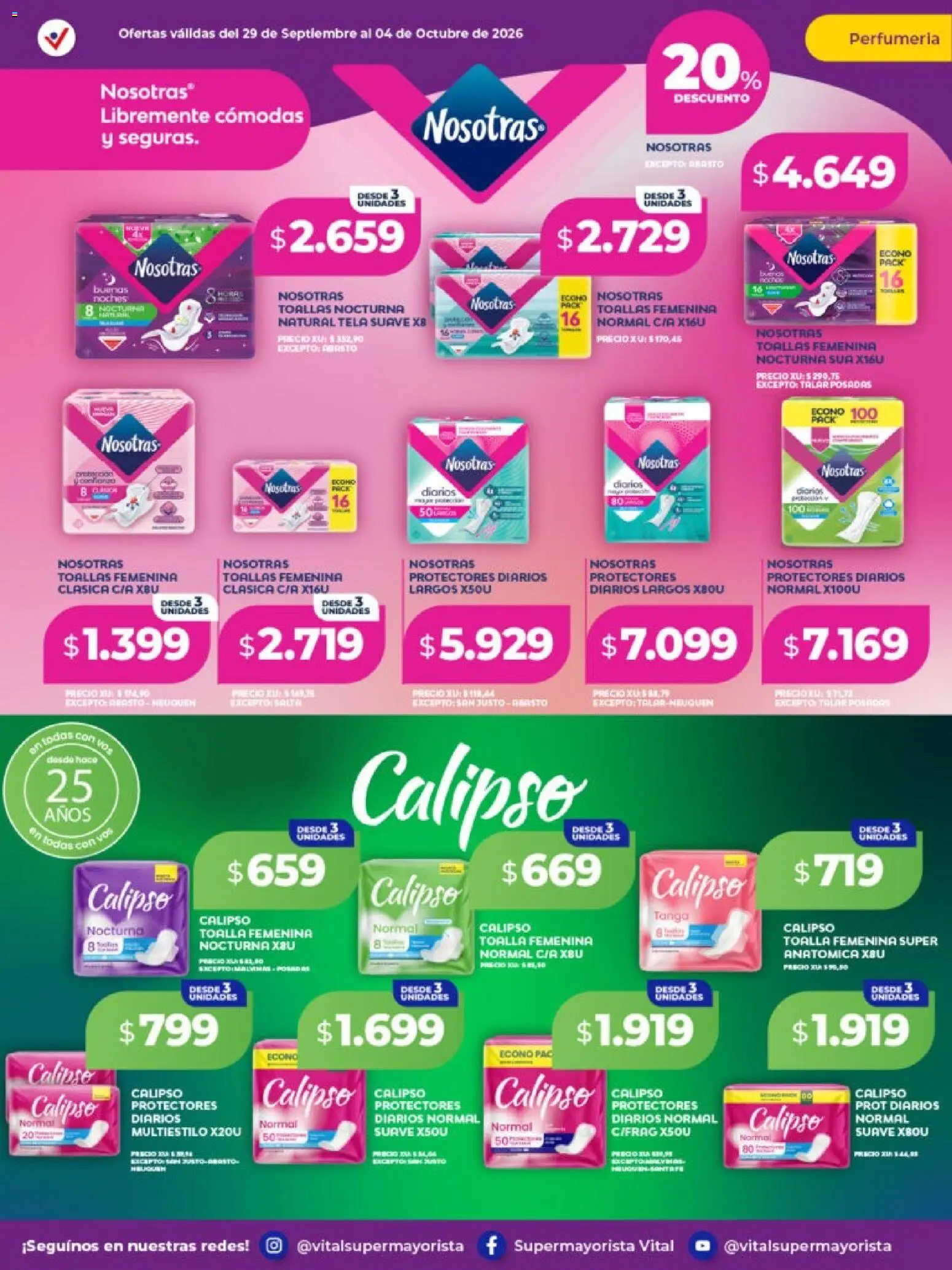 Vista previa del folleto de la tienda Vital válido desde el 29/09/2026 