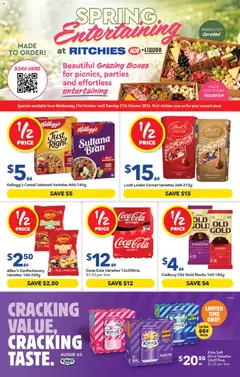 Preview of catalogue Ritchies catalogue Spring Entertaining from shop Ritchies valid 21/10/2026