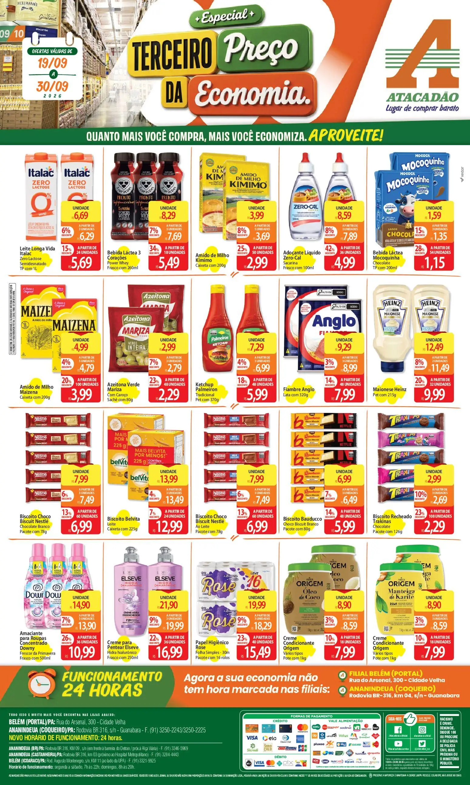 Pré-Visualização do folheto "Atacadão ofertas - PA" da loja Atacadão válido a partir de 19/09/2026