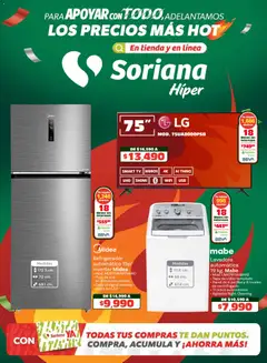 Vista previa las ofertas de la tienda Soriana - Soriana Adelantamos los precios más hot Híper Nacional desde el 14/05/2026 