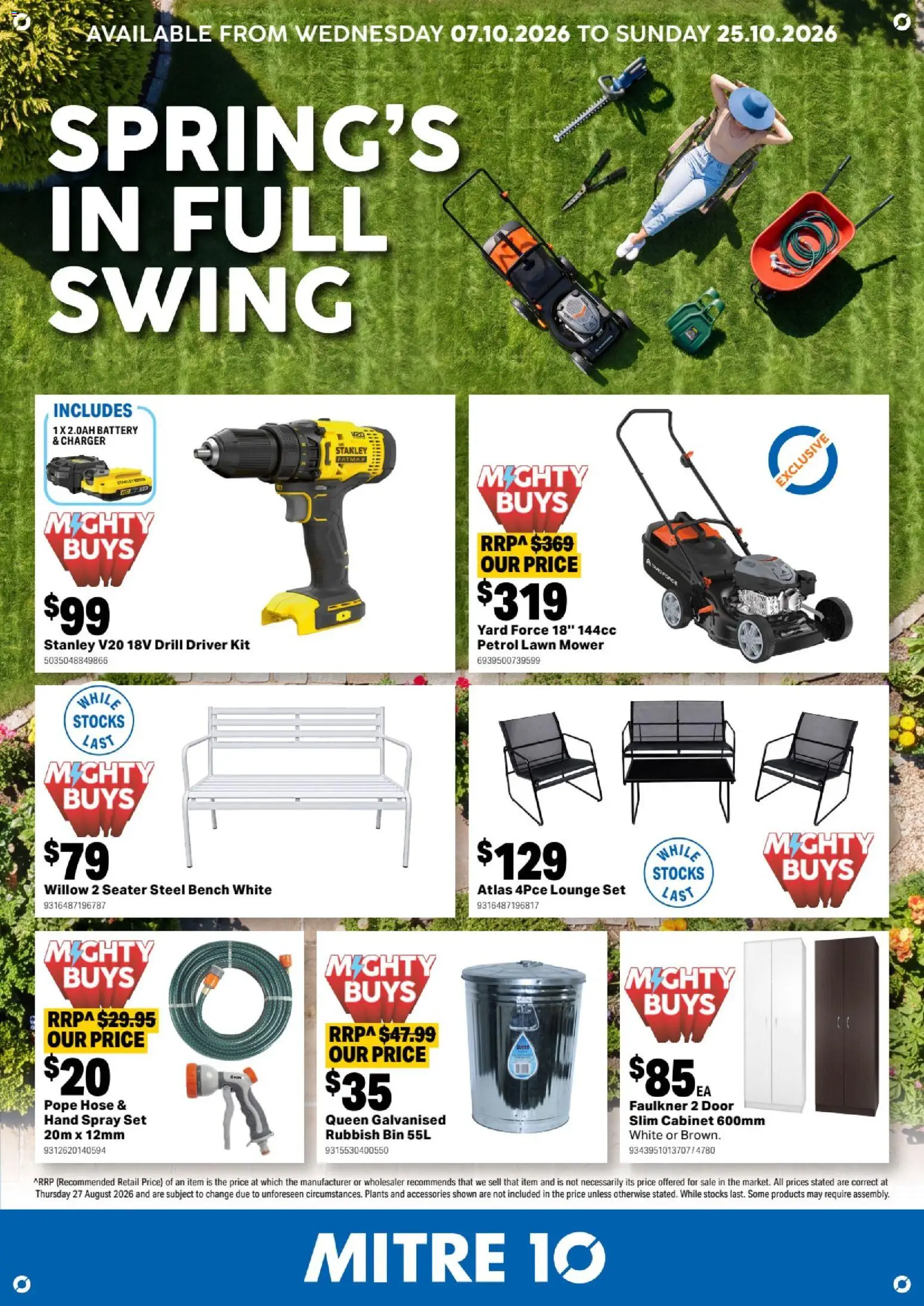 Preview of catalogue Mitre 10 catalogue from shop Mitre 10 valid 07/10/2026
