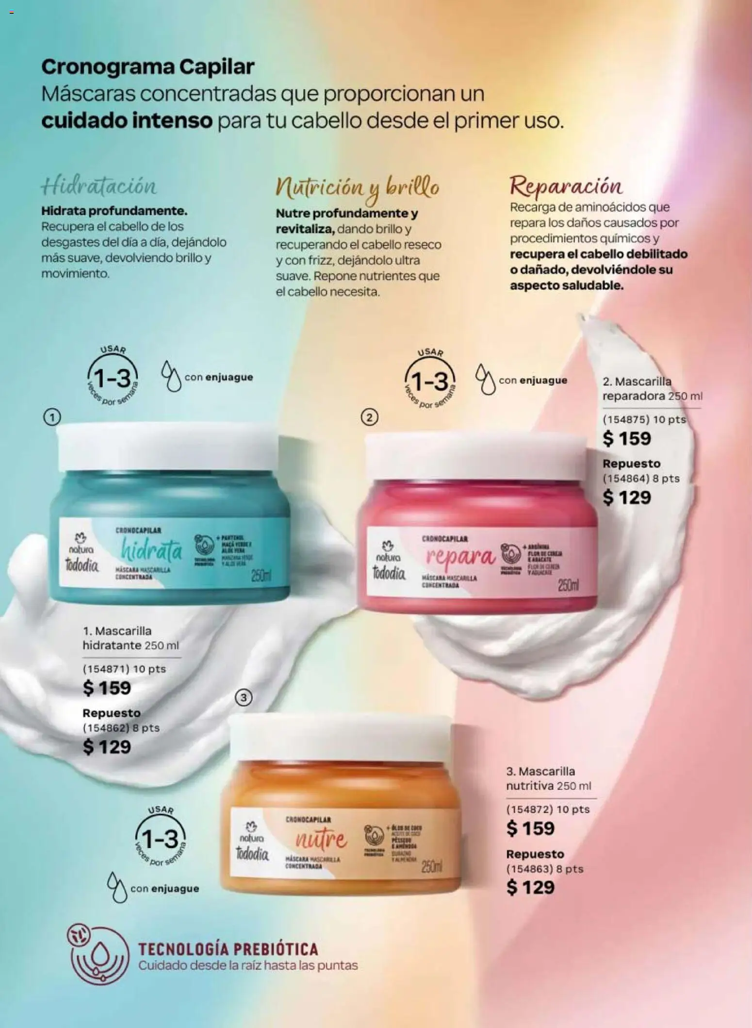 Vista previa las ofertas de la tienda Natura - Natura campaña 6 2026 desde el 02/04/2026 - Mascarilla, Brillo, Máscara