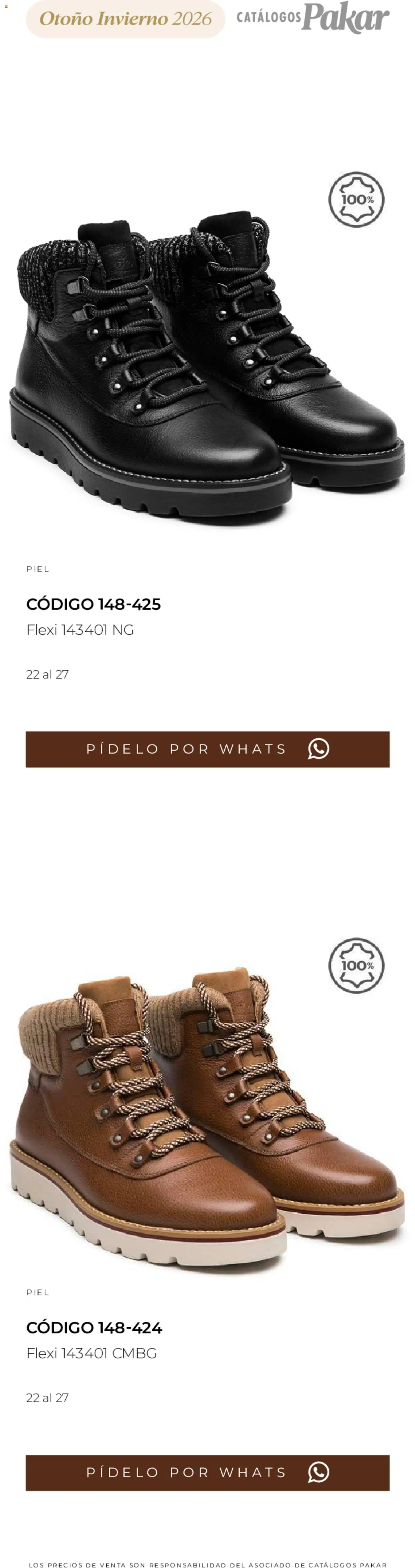 Vista previa las ofertas de la tienda SC Pakar - SC Pakar catálogo Flexi desde el 31/07/2026 