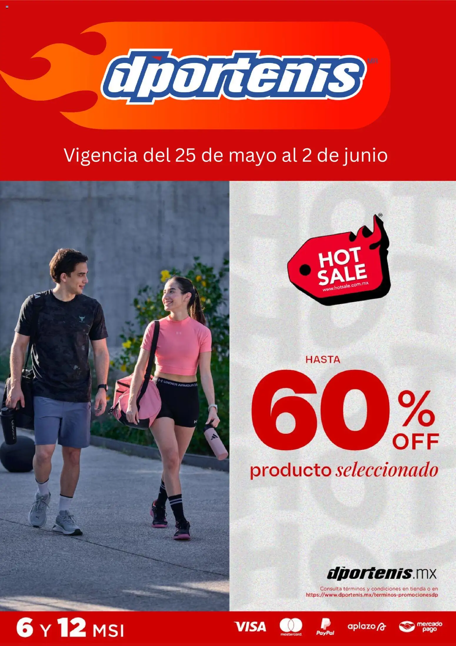 Vista previa las ofertas de la tienda Dportenis - Dportenis Hot Sale desde el 25/05/2026 